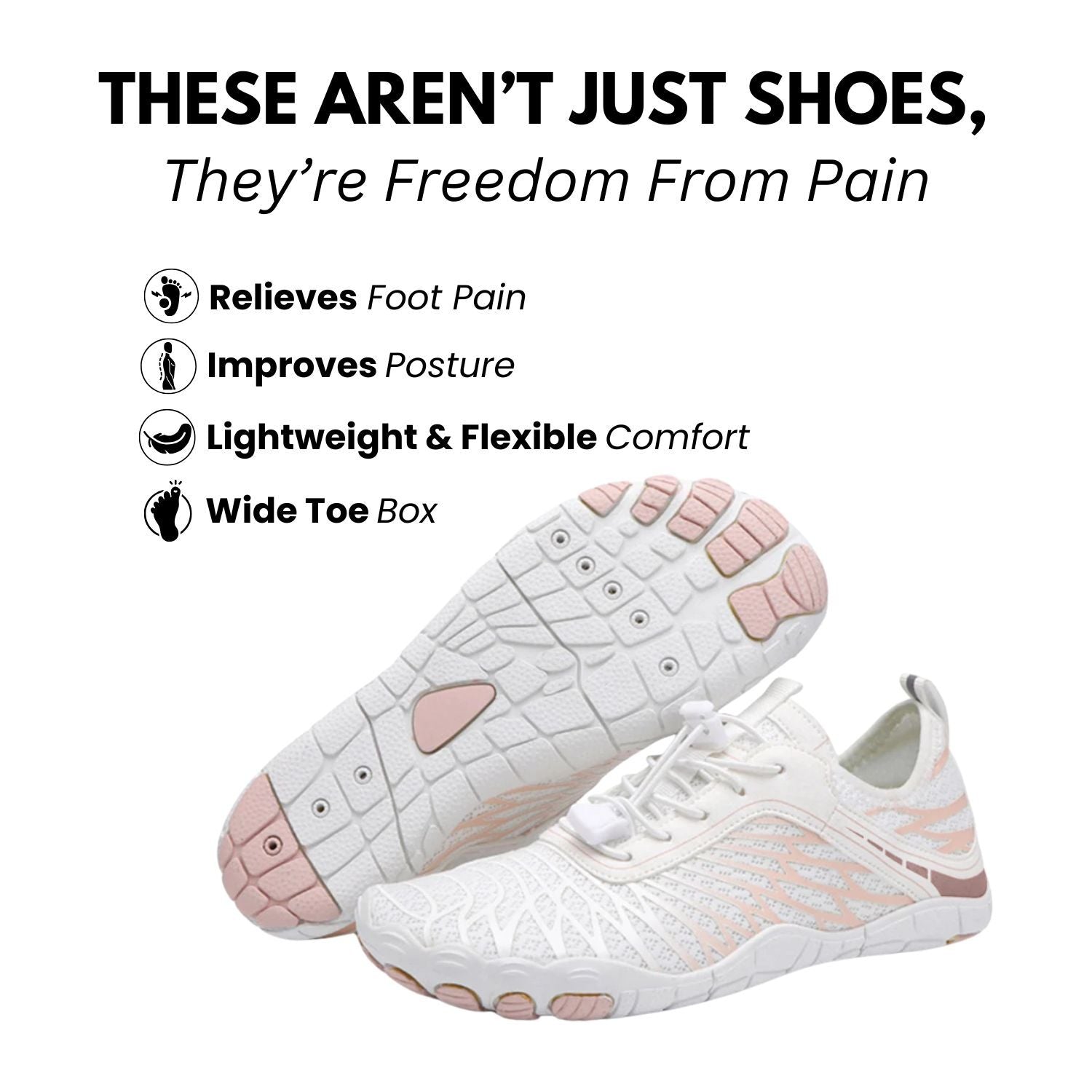 TerraFlex Pro | Healthy Comfort & Non-Slip Barefoot Shoes (Unisex)