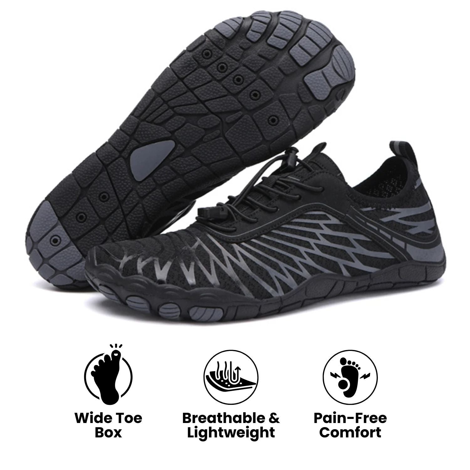 TerraFlex Pro | Healthy Comfort & Non-Slip Barefoot Shoes (Unisex)